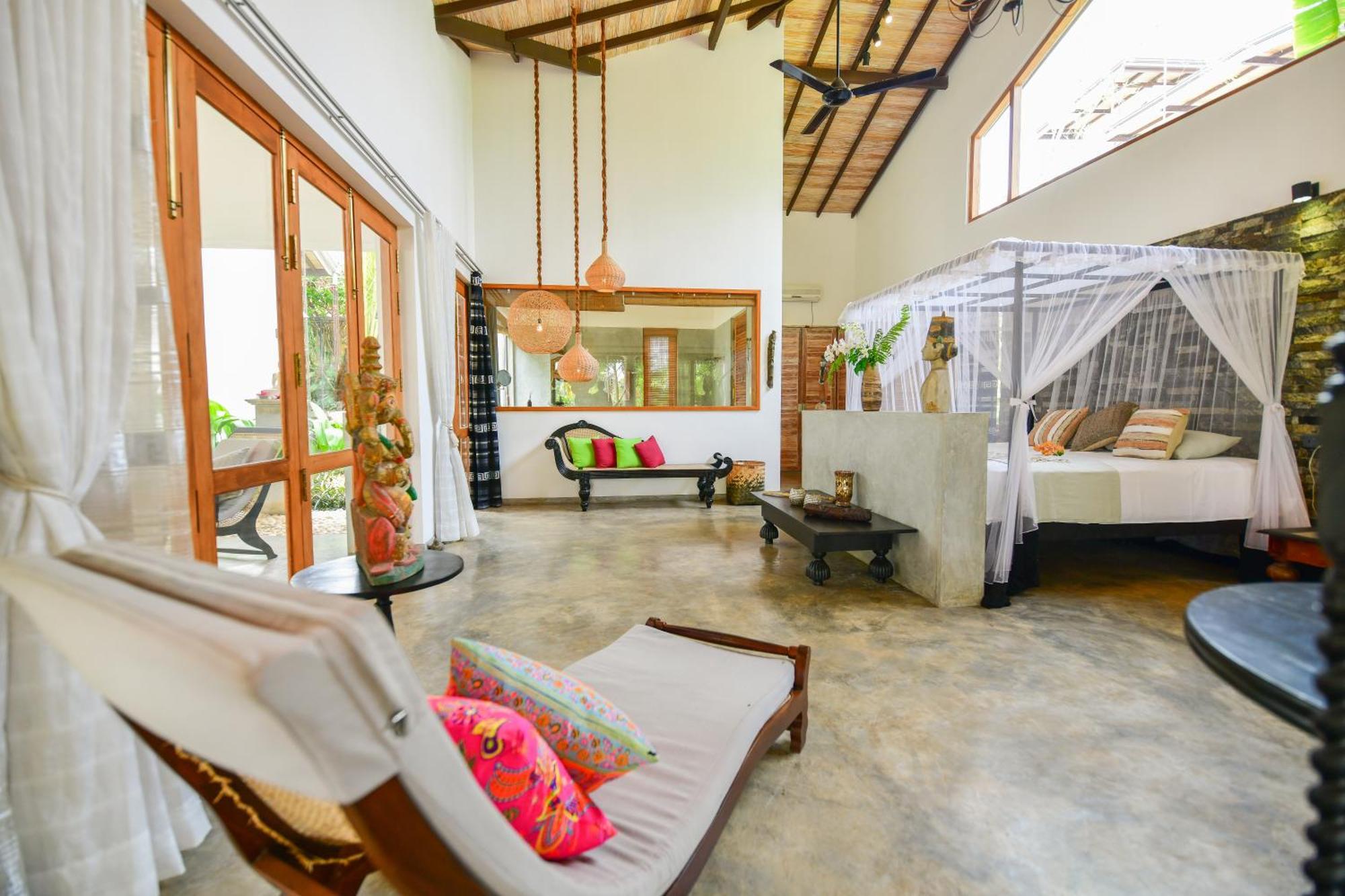 Tropical House - Jungleside Villa Hikkaduwa Phòng bức ảnh