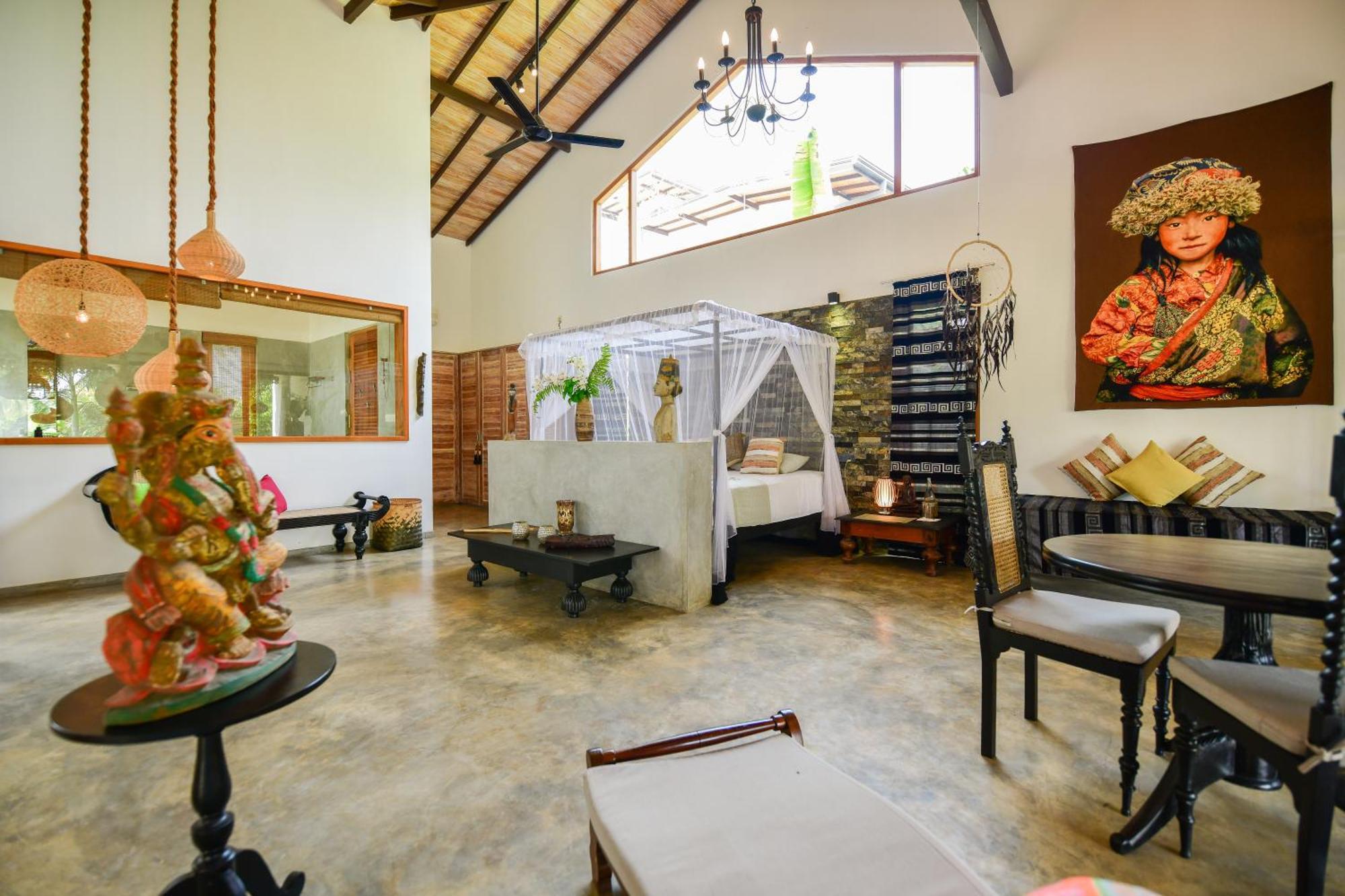 Tropical House - Jungleside Villa Hikkaduwa Phòng bức ảnh